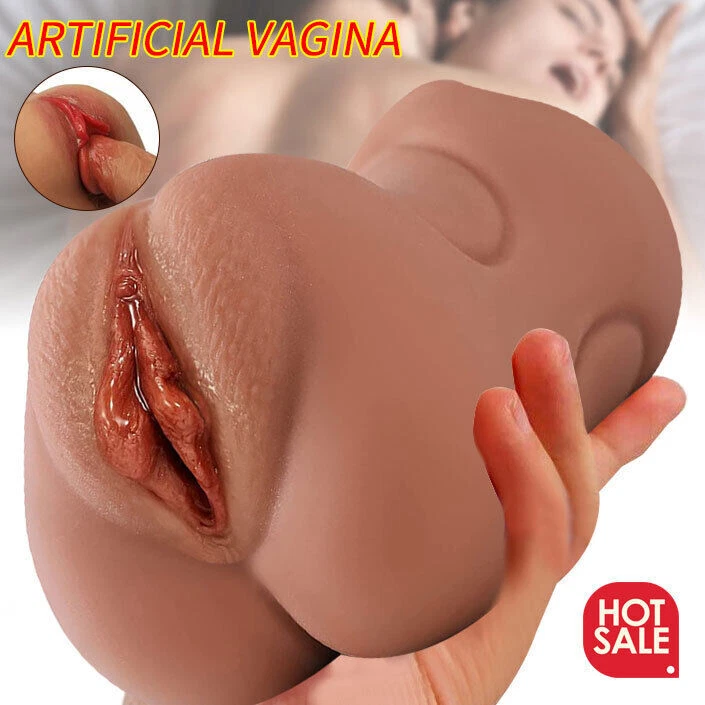 CUS-3 in1 Reusable Silicone Male Stroker Ultra-Realistic Pocket Adult Toy for Men