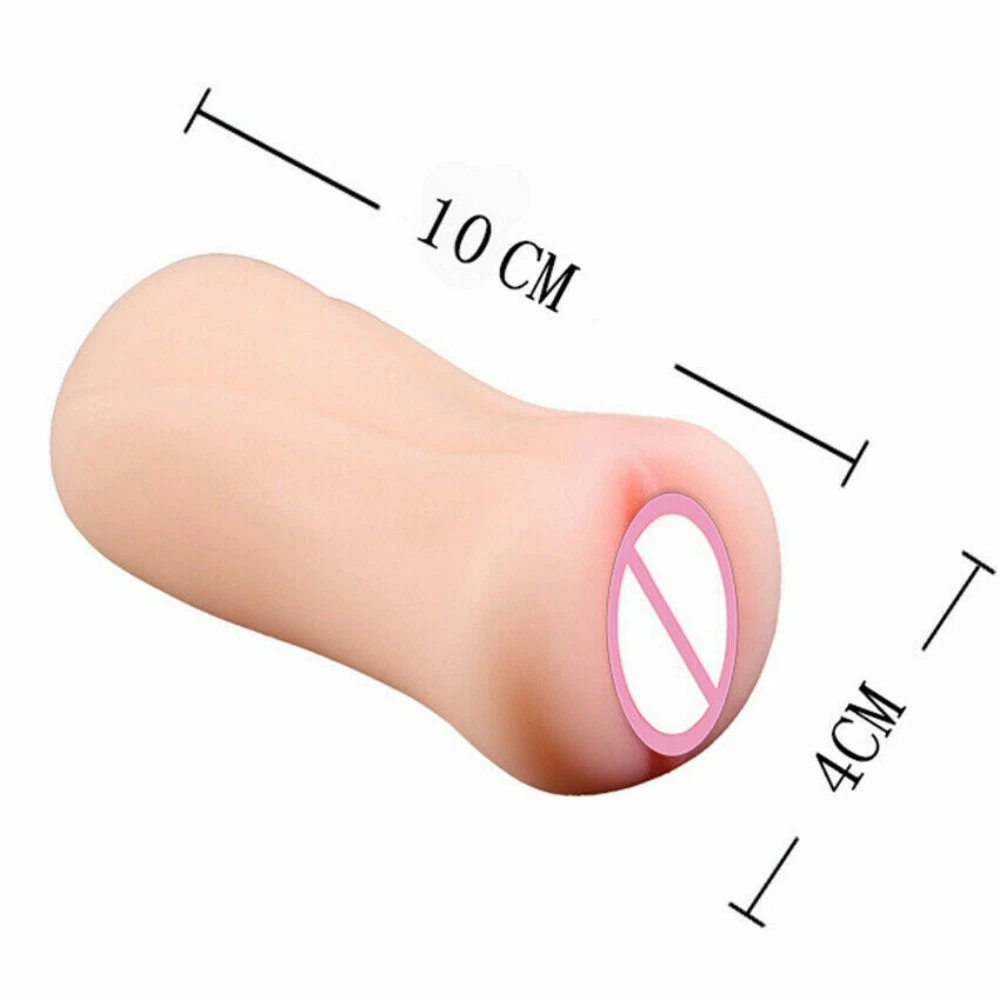 CUS-M Male Self-pleasure Portable Soft and Realistic Vaginal Simulation Cup - Male Sexual Toy