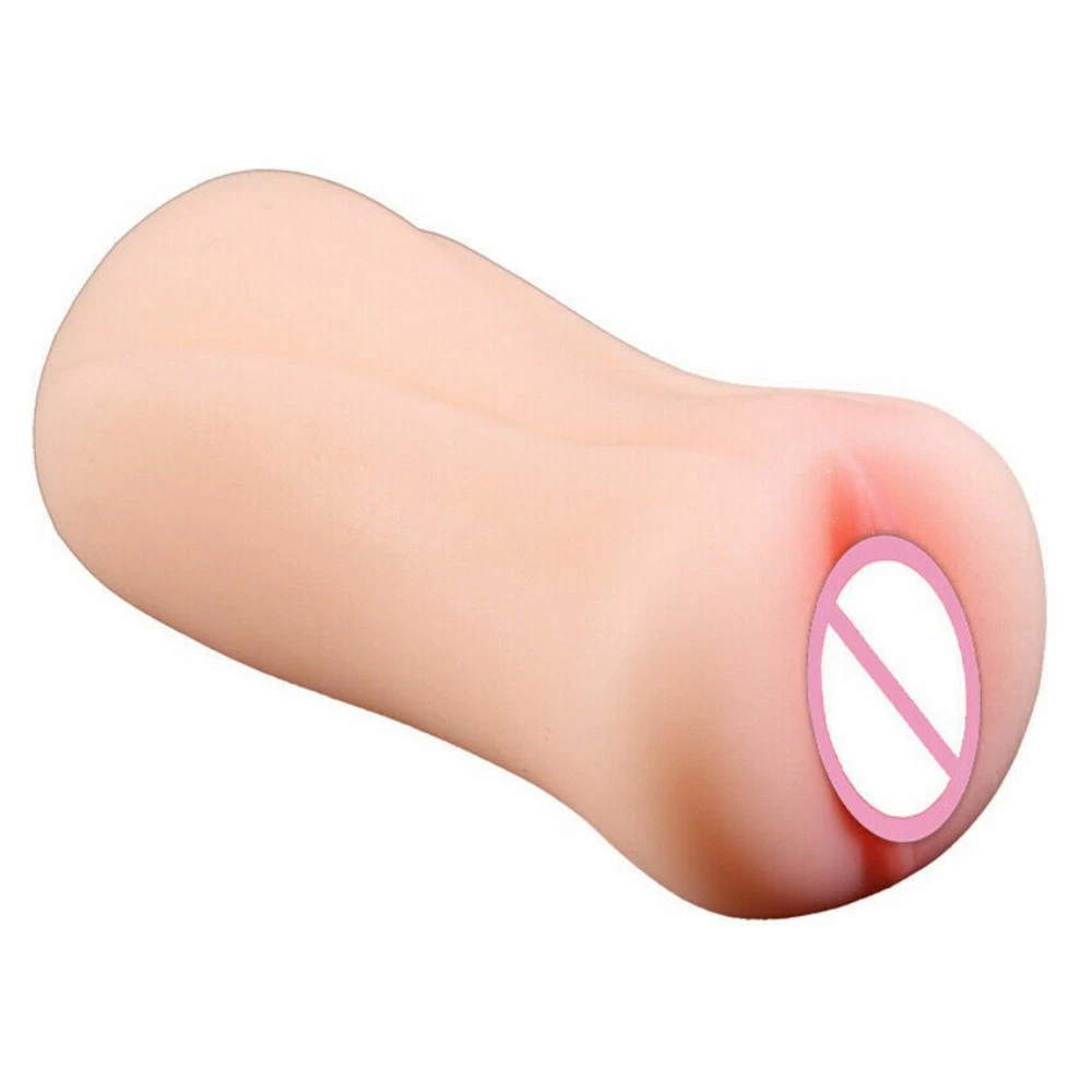 CUS-M Male Self-pleasure Portable Soft and Realistic Vaginal Simulation Cup - Male Sexual Toy