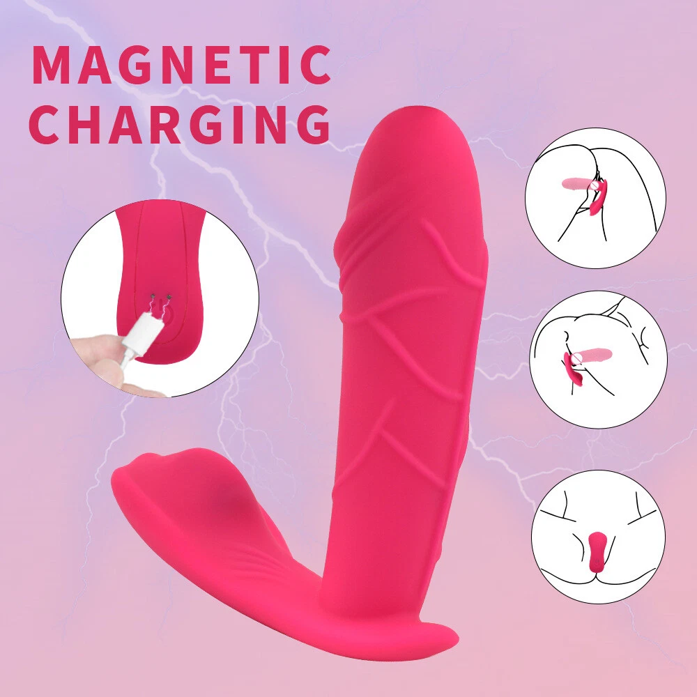CUS-G Point Massage Wand Vibrator Wireless Rabbit Vibrator Heated Sex Toy for Women