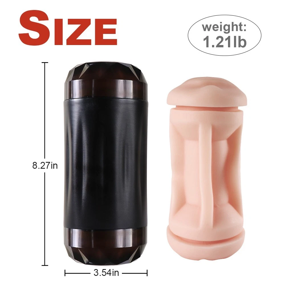 CUS-Electrically-powered realistic vibrating handheld portable pocket urinal oral sex toy vaginal cup sex toy