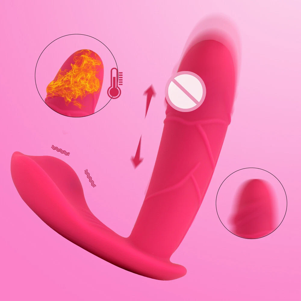 CUS-G Point Massage Wand Vibrator Wireless Rabbit Vibrator Heated Sex Toy for Women