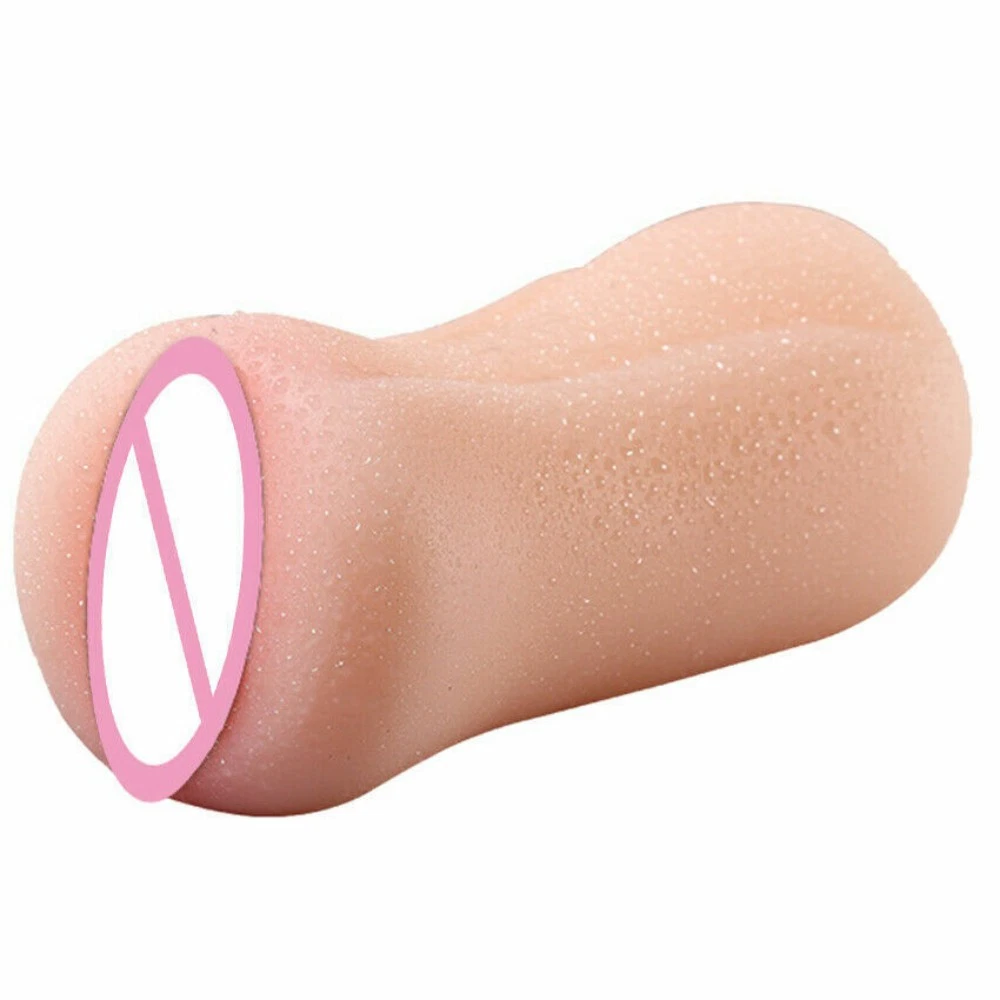 CUS-M Male Self-pleasure Portable Soft and Realistic Vaginal Simulation Cup - Male Sexual Toy
