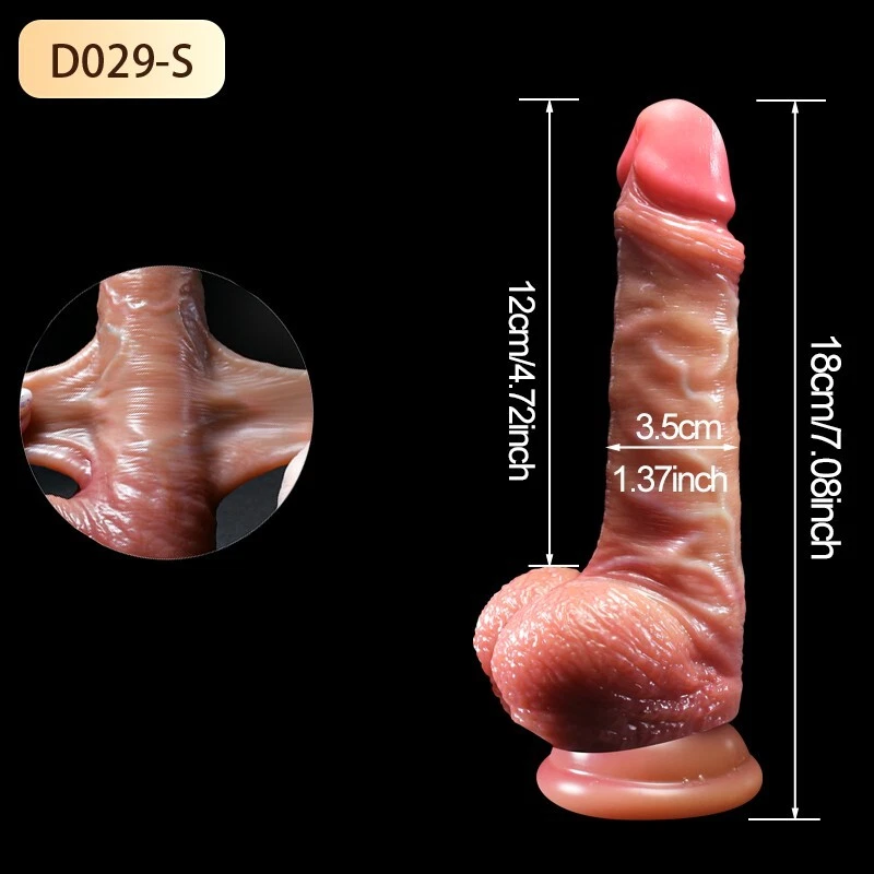 CUS-Liquid silicone 1:1 scale replica of a penis for women as a sex toy